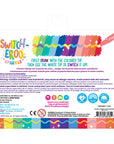Switcheroo Sparkle Glittery Color Changing Markers - Set of 12