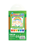 Cuddly Cubs Bear Finger Crayons - Set of 6
