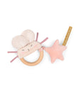 La Petite École de Danse Wooden Ring Rattle Mouse