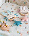 La Petite École de Danse Wooden Ring Rattle Rabbit