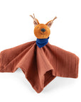 Pomme des Bois Muslin Comforter Squirrel