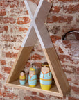 Wall Shelf Tipi - Natural White