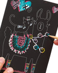 Mini Scratch & Scribble Art Kit - Funtastic Friends