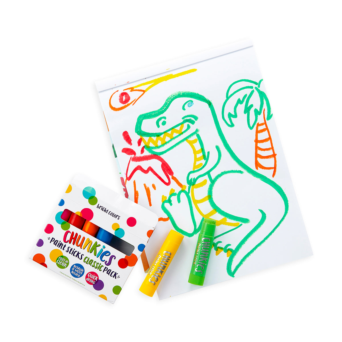 Chunkies Paint Sticks - Classic Set of 6