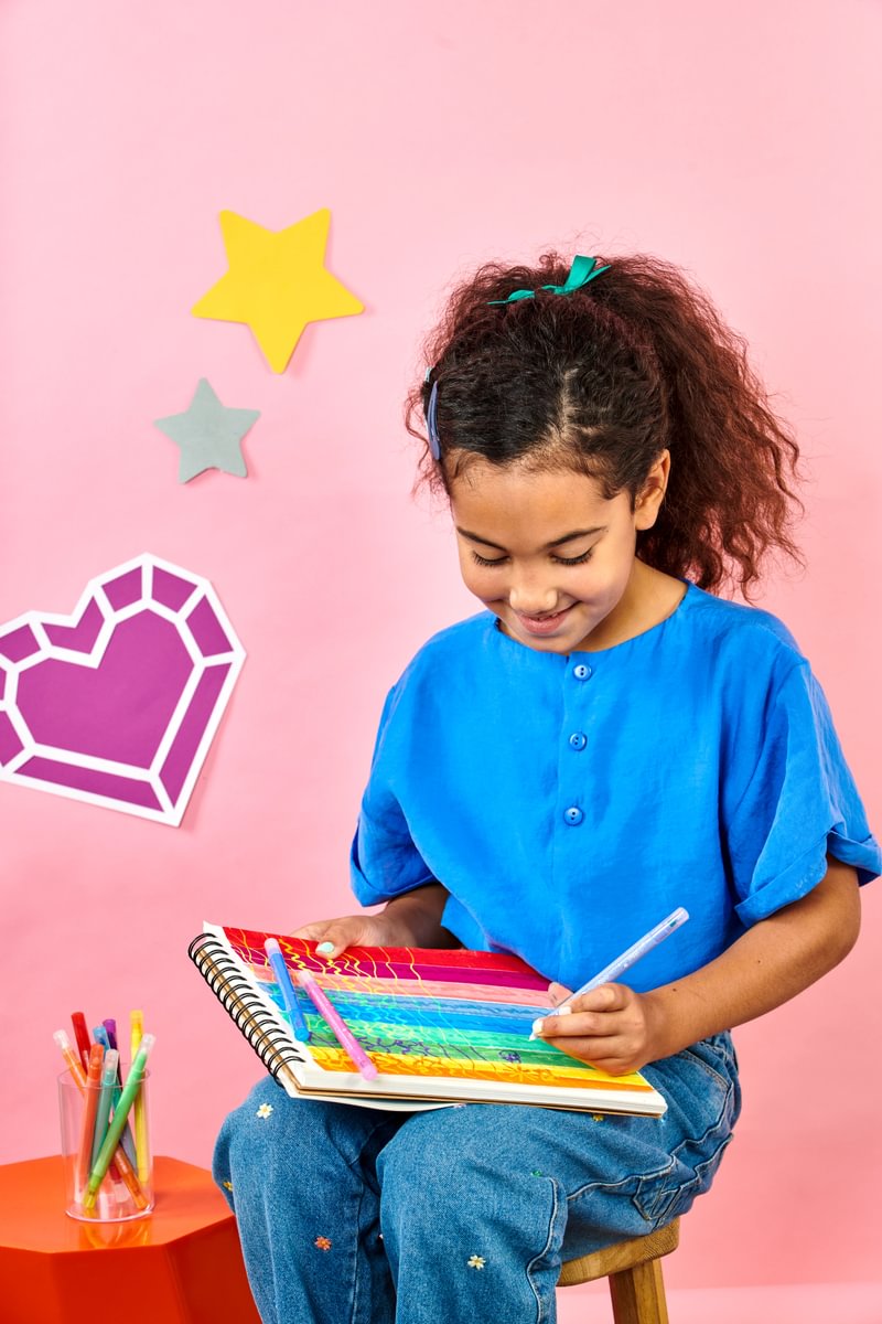 Switcheroo Sparkle Glittery Color Changing Markers - Set of 12