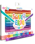 Switcheroo Sparkle Glittery Color Changing Markers - Set of 12