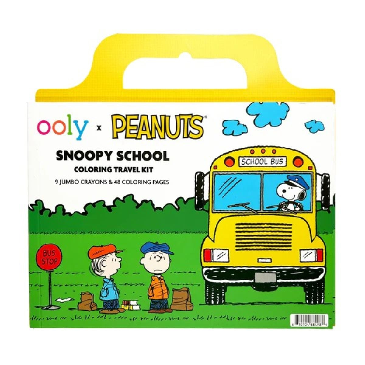 OOLY x Peanuts Snoopy School Coloring Travel Kit