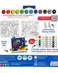 Colortopia Color By Number Paint Marker Kit - Epic Adventures
