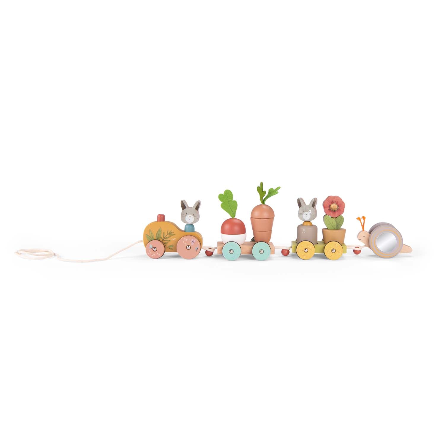 Trois Petits Lapins Pull-along Activity Train