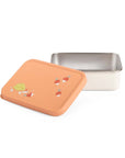 Trois Petits Lapins Silicone & Stainless Steel Snack Box