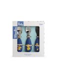 Puce & Pilou Silicone & Stainless Steel Cutlery Set