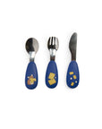 Puce & Pilou Silicone & Stainless Steel Cutlery Set