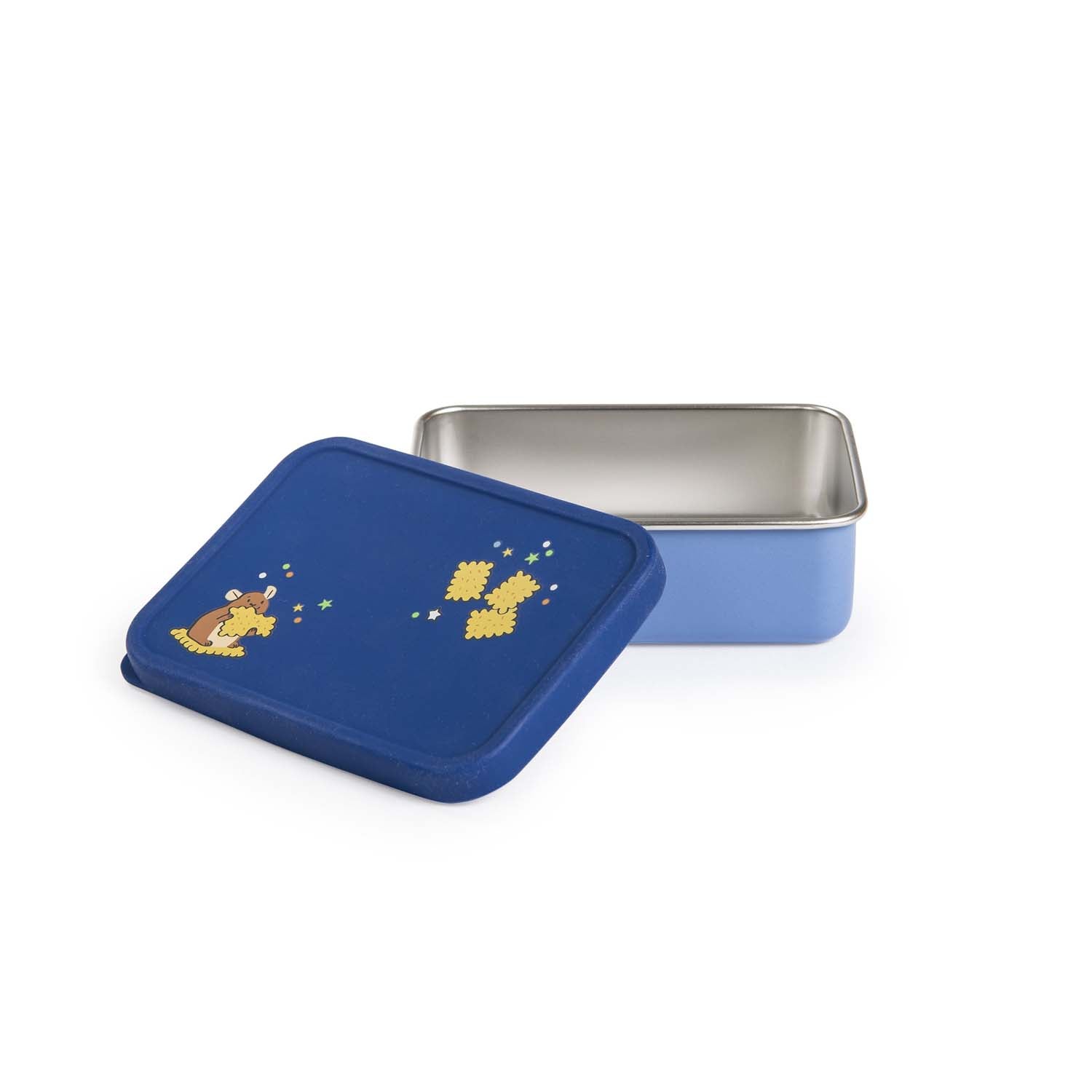 Puce & Pilou Silicone & Stainless Steel Snack Box