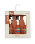 La Forêt Mawa Silicone & Stainless Steel Cutlery Set