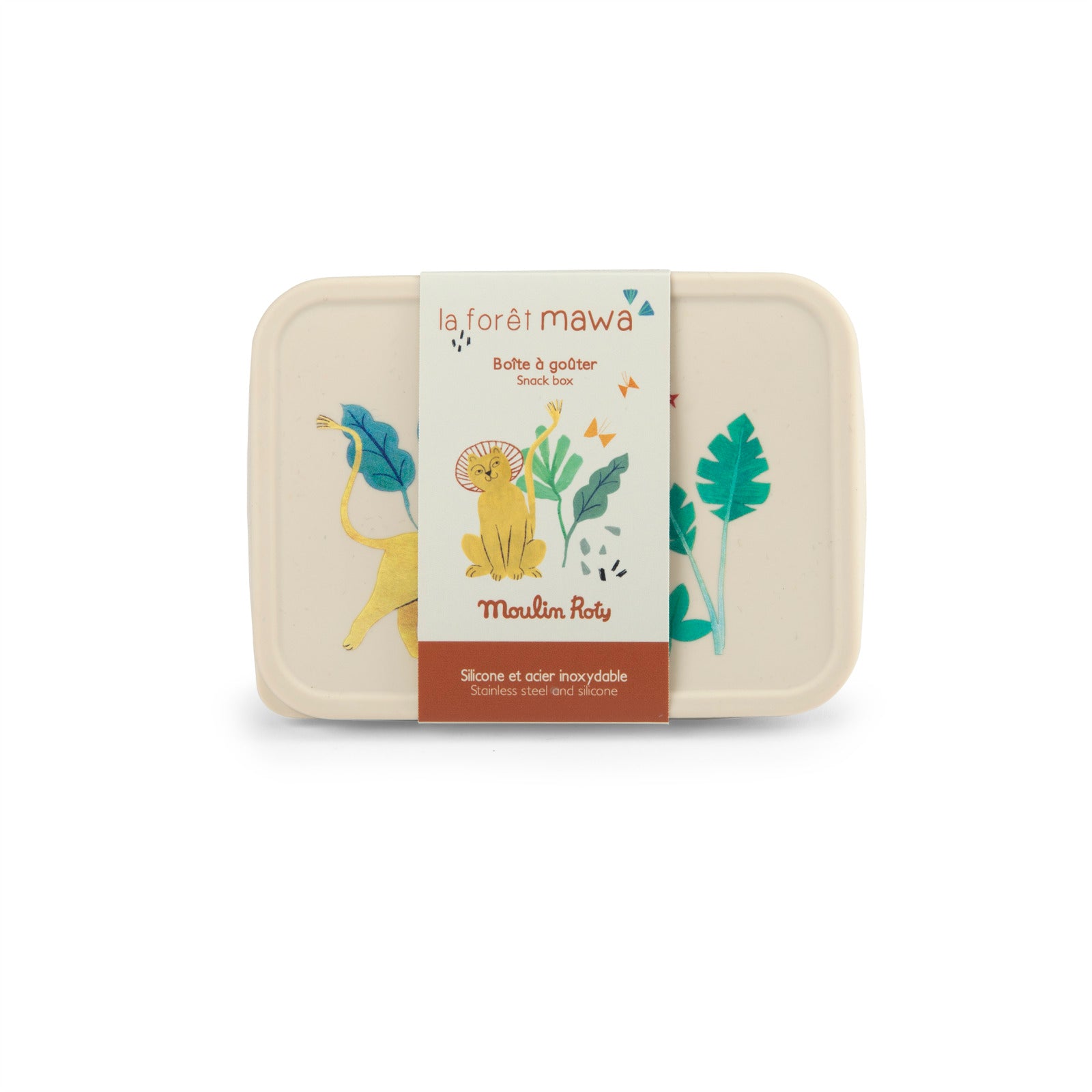 La Forêt Mawa Silicone & Stainless Steel Snack Box