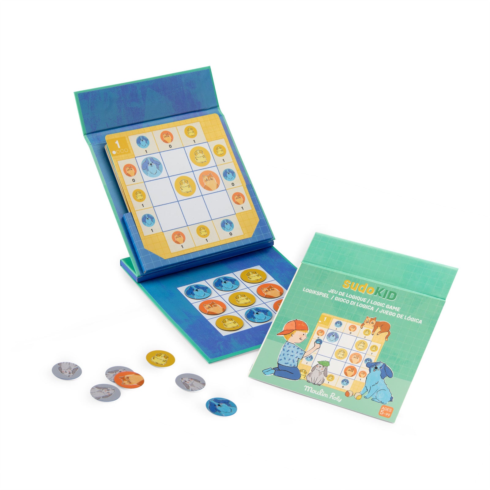 Aujourd'hui C'est Mercredi Sudokid Magnetic Game