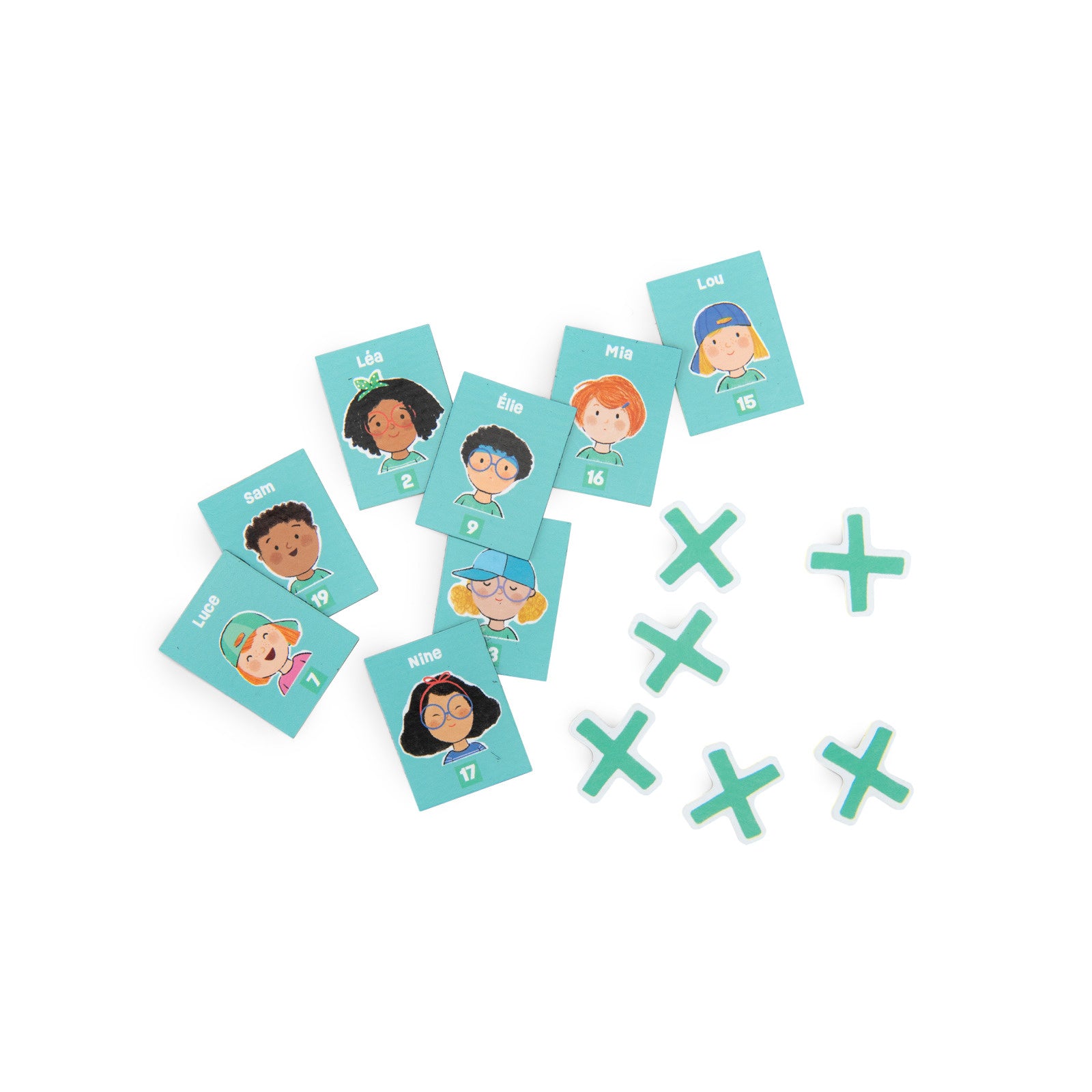 Aujourd'hui C'est Mercredi Who Are You? Magnetic Game