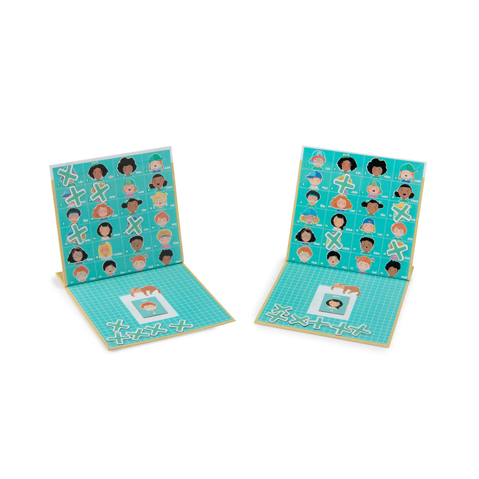 Aujourd'hui C'est Mercredi Who Are You? Magnetic Game