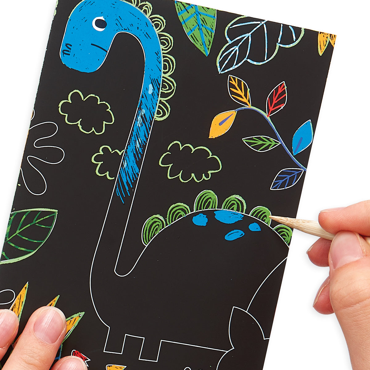 Mini Scratch & Scribble Art Kit - Dinosaur Days