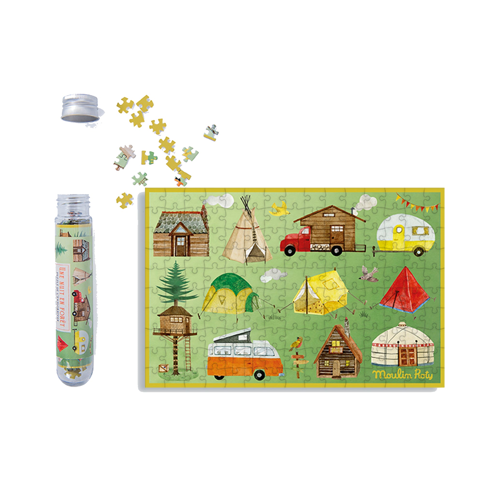 Les Grands Explorateurs 150pc Mini Puzzle